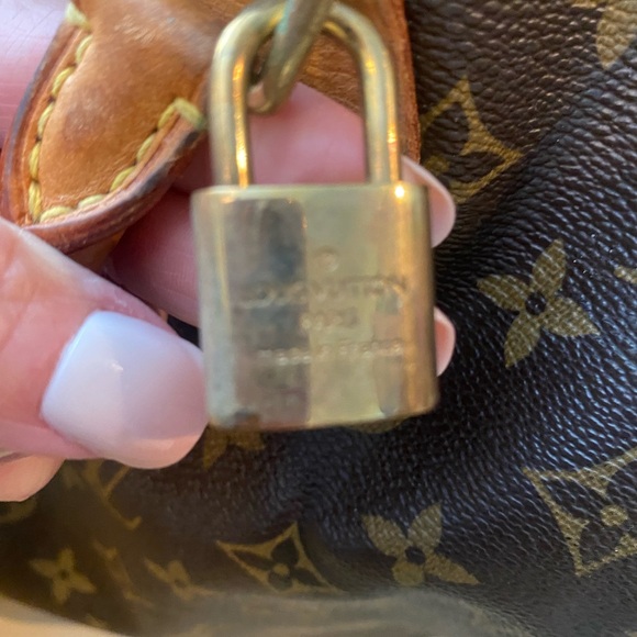 Auth LOUIS VUITTON Speedy 30 SD0096 Monogram Canvas Handbag - Picture 4 of 17